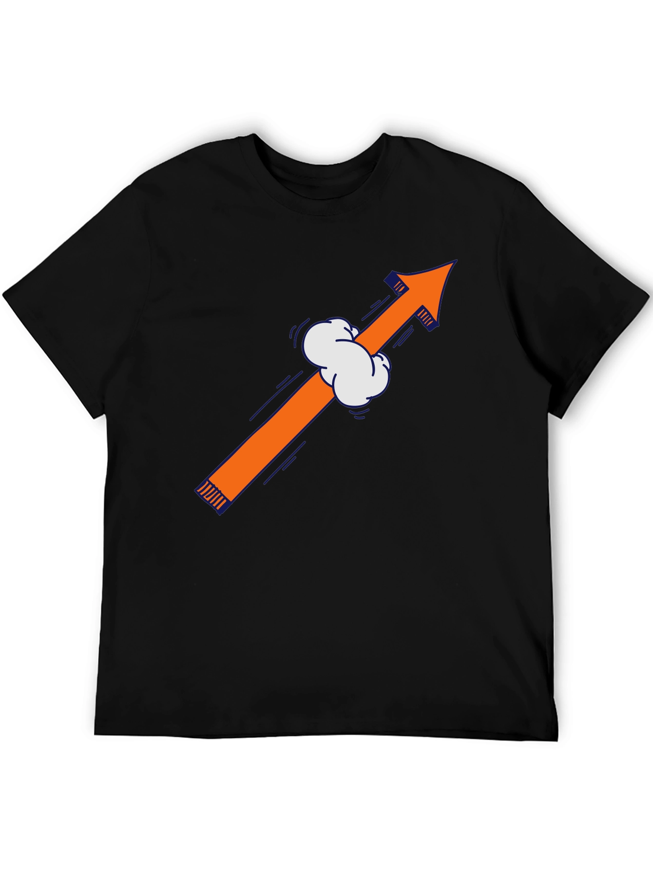 Arrow Up T-Shirt - Graphic Tee - Cotton Blend