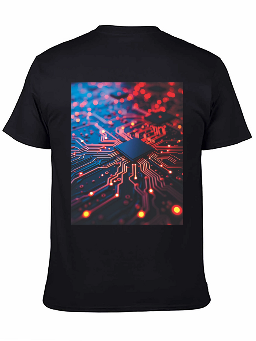 Circuit Board Graphic Tee - Tech Inspired Fashion