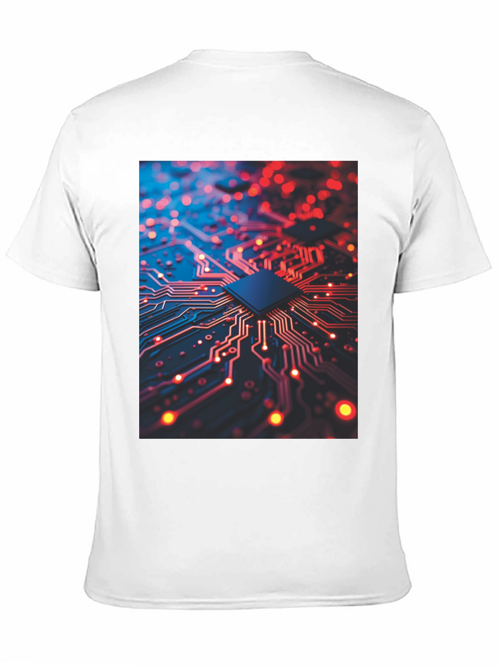 Circuit Board Graphic Tee - Tech Inspired Fashion