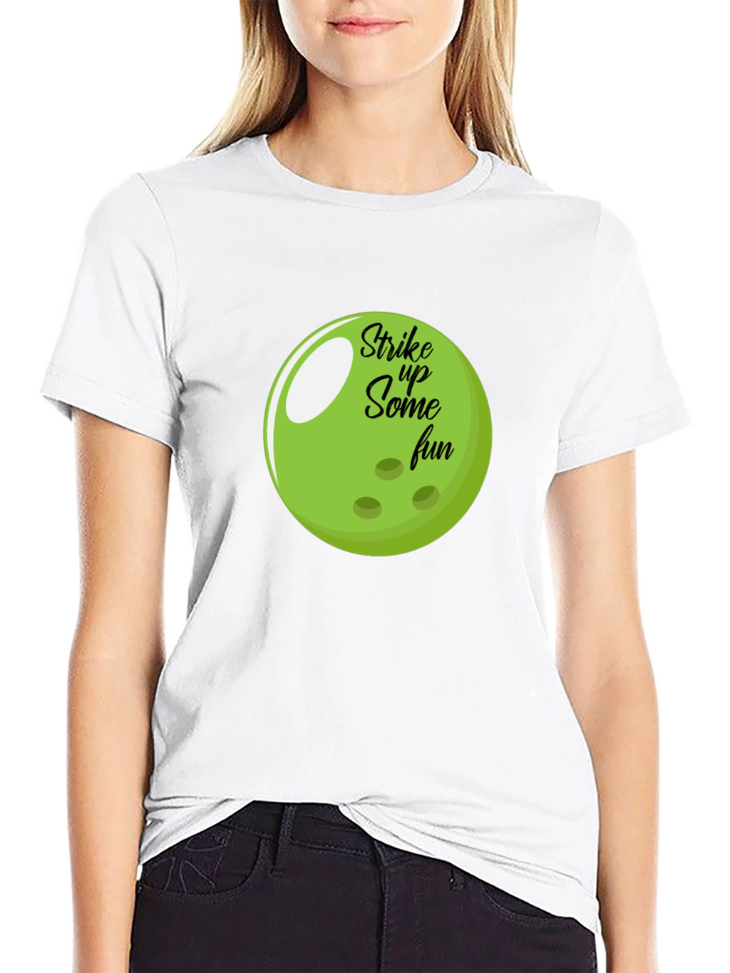 Strike Up Some Fun Bowling Ball T-Shirt