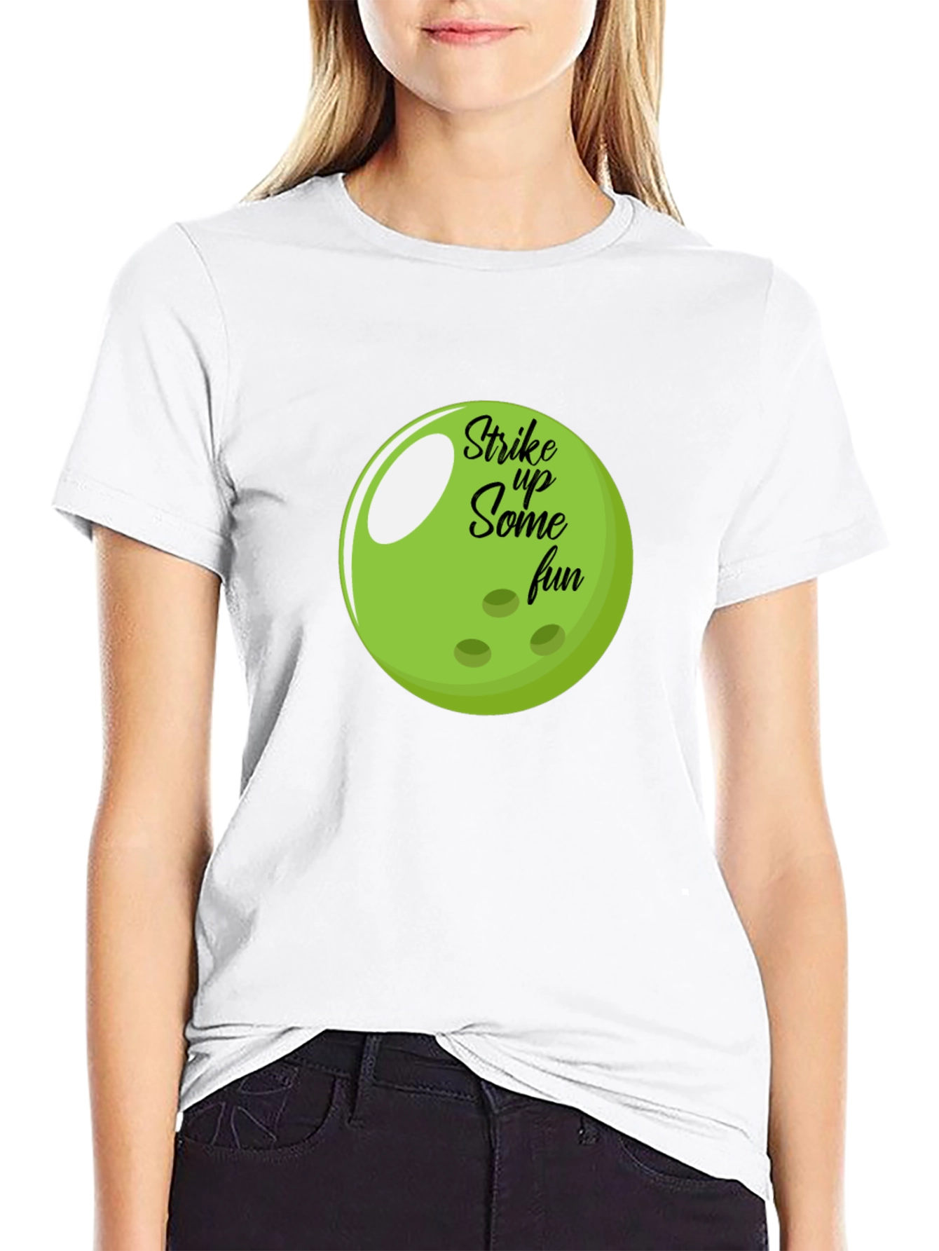 Strike Up Some Fun Bowling Ball T-Shirt