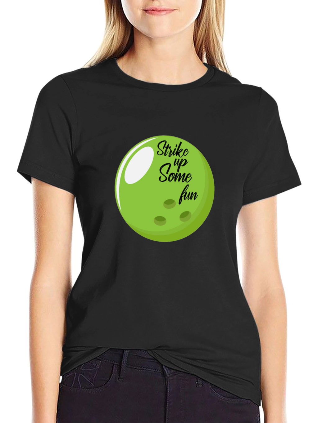 Strike Up Some Fun Bowling Ball T-Shirt