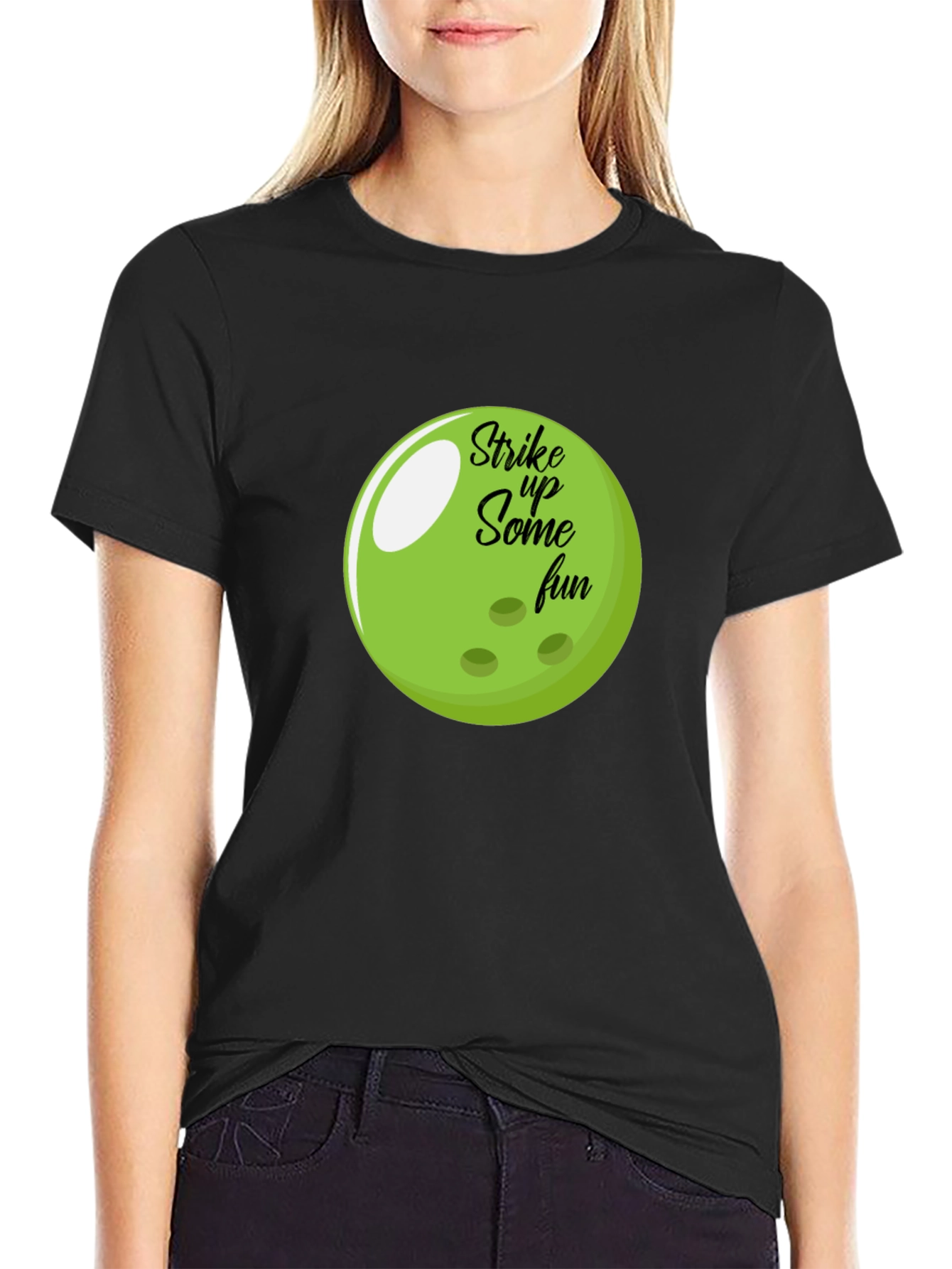 Strike Up Some Fun Bowling Ball T-Shirt