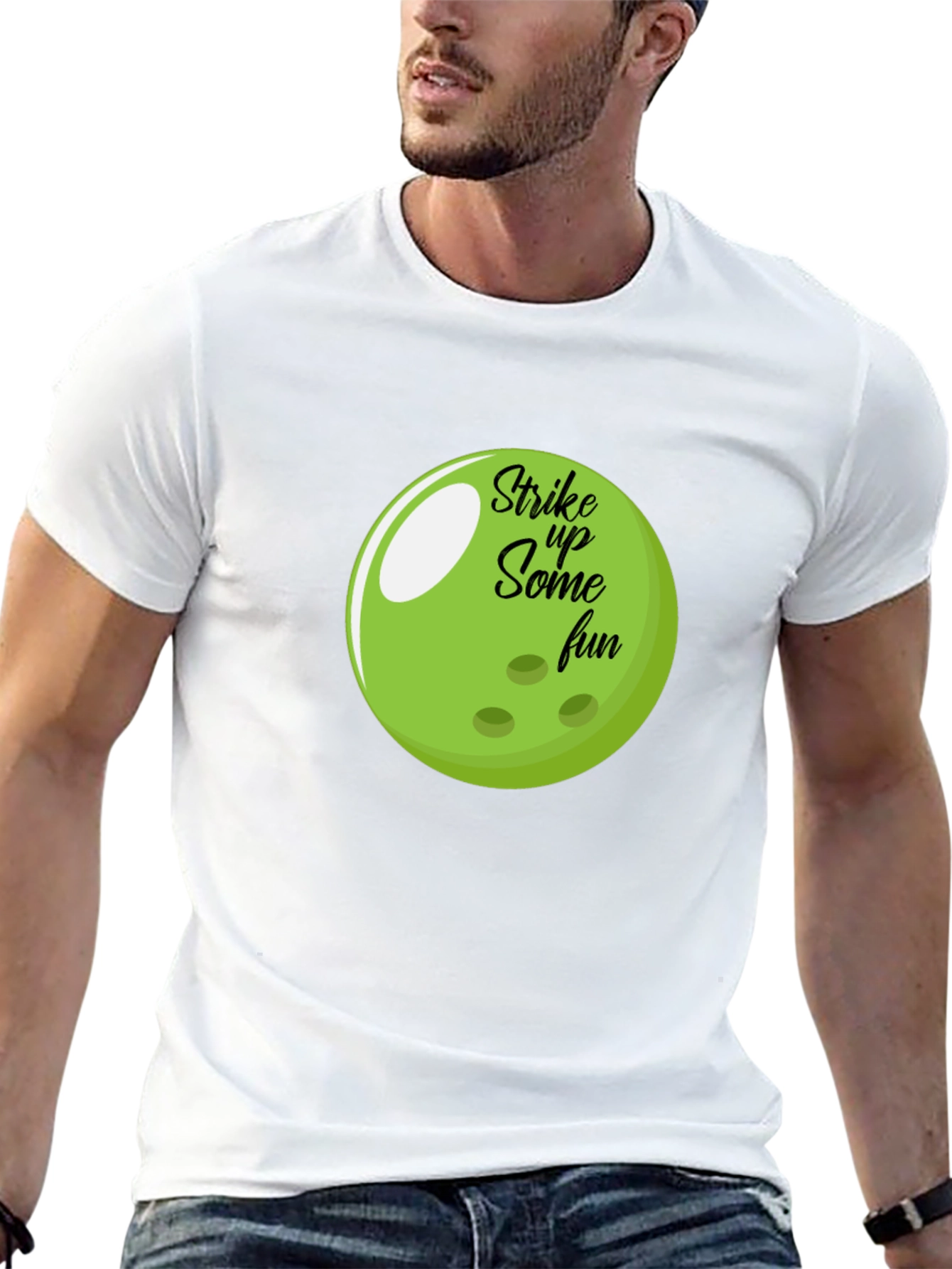 Strike Up Some Fun Bowling Ball T-Shirt