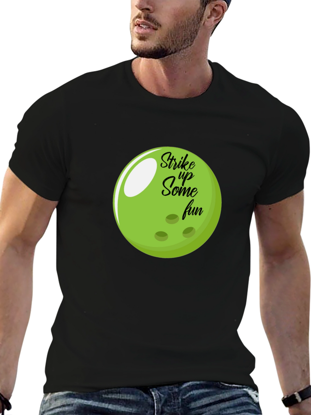 Strike Up Some Fun Bowling Ball T-Shirt