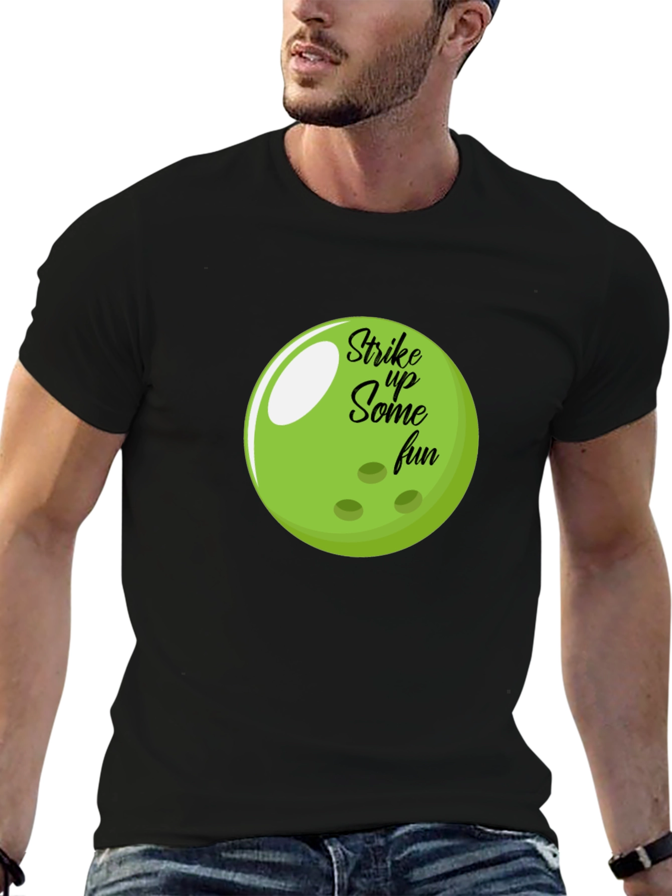Strike Up Some Fun Bowling Ball T-Shirt
