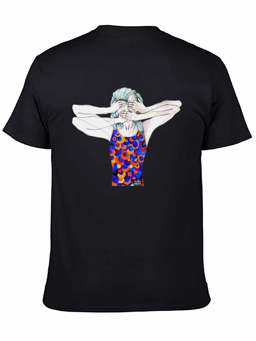 Artistic Graphic Tee - See No Evil
