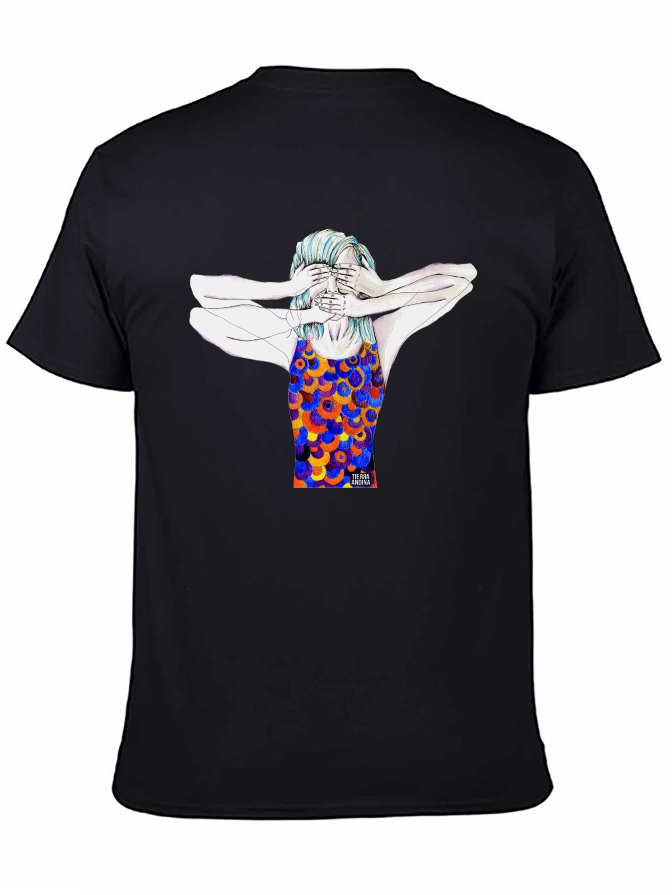Artistic Graphic Tee - See No Evil