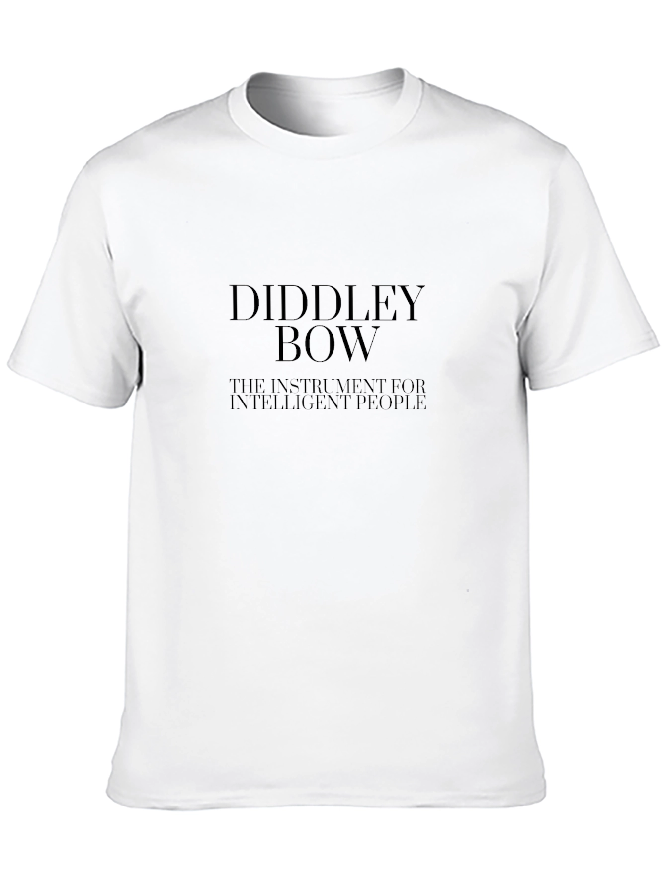 Diddley Bow T-Shirt - The Instrument For Intelligent People