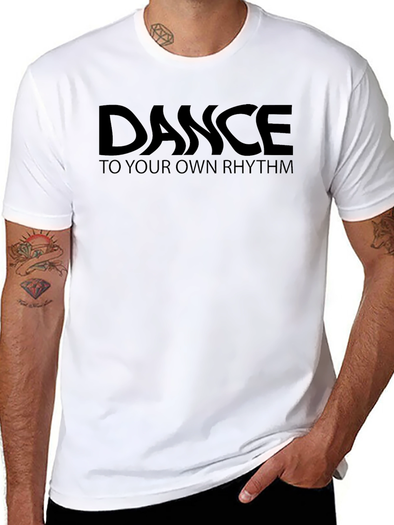 Dance to Your Own Rhythm Black T-Shirt