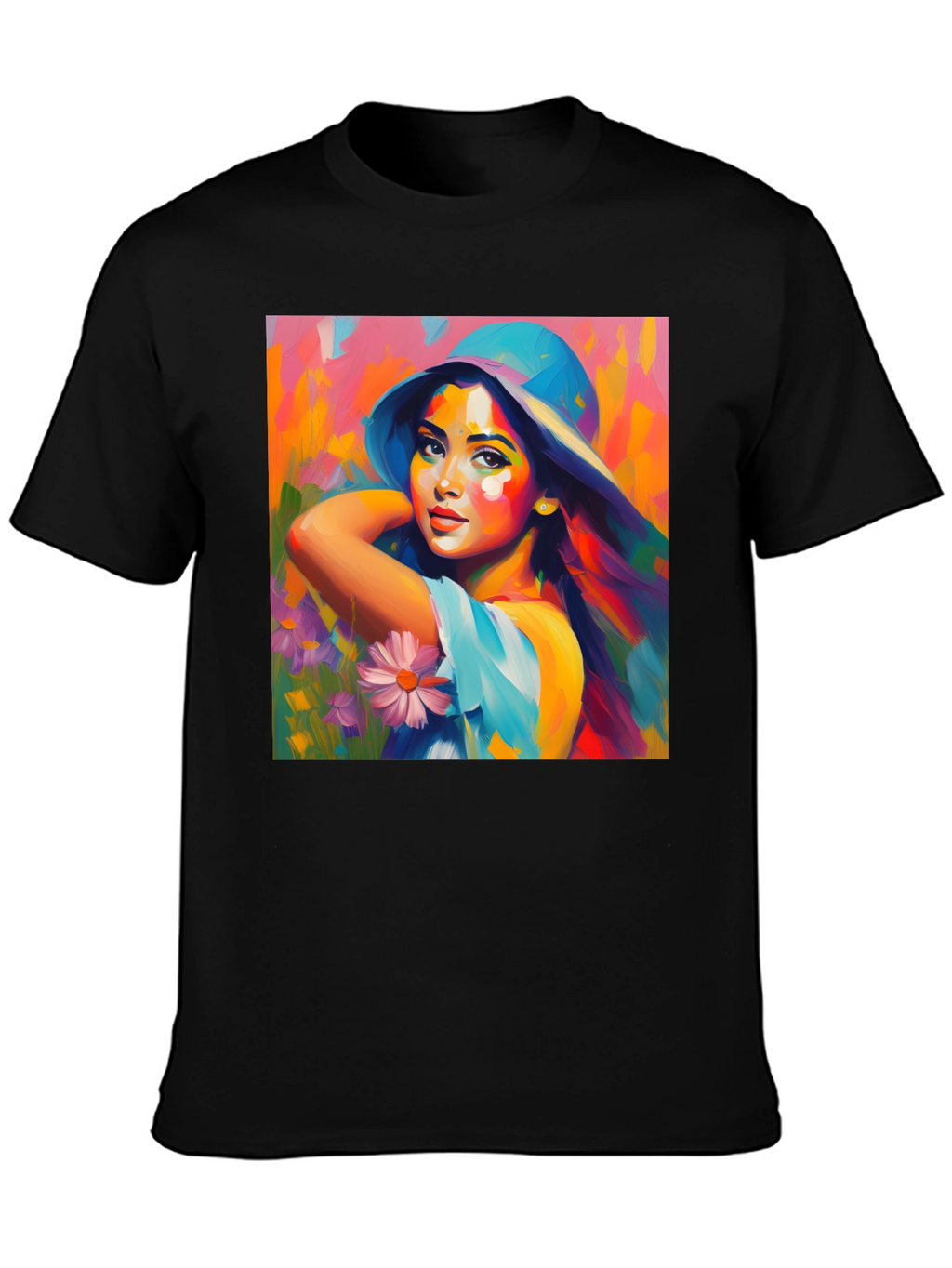 Woman Portrait Graphic T-Shirt