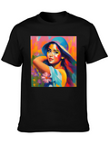 Woman Portrait Graphic T-Shirt