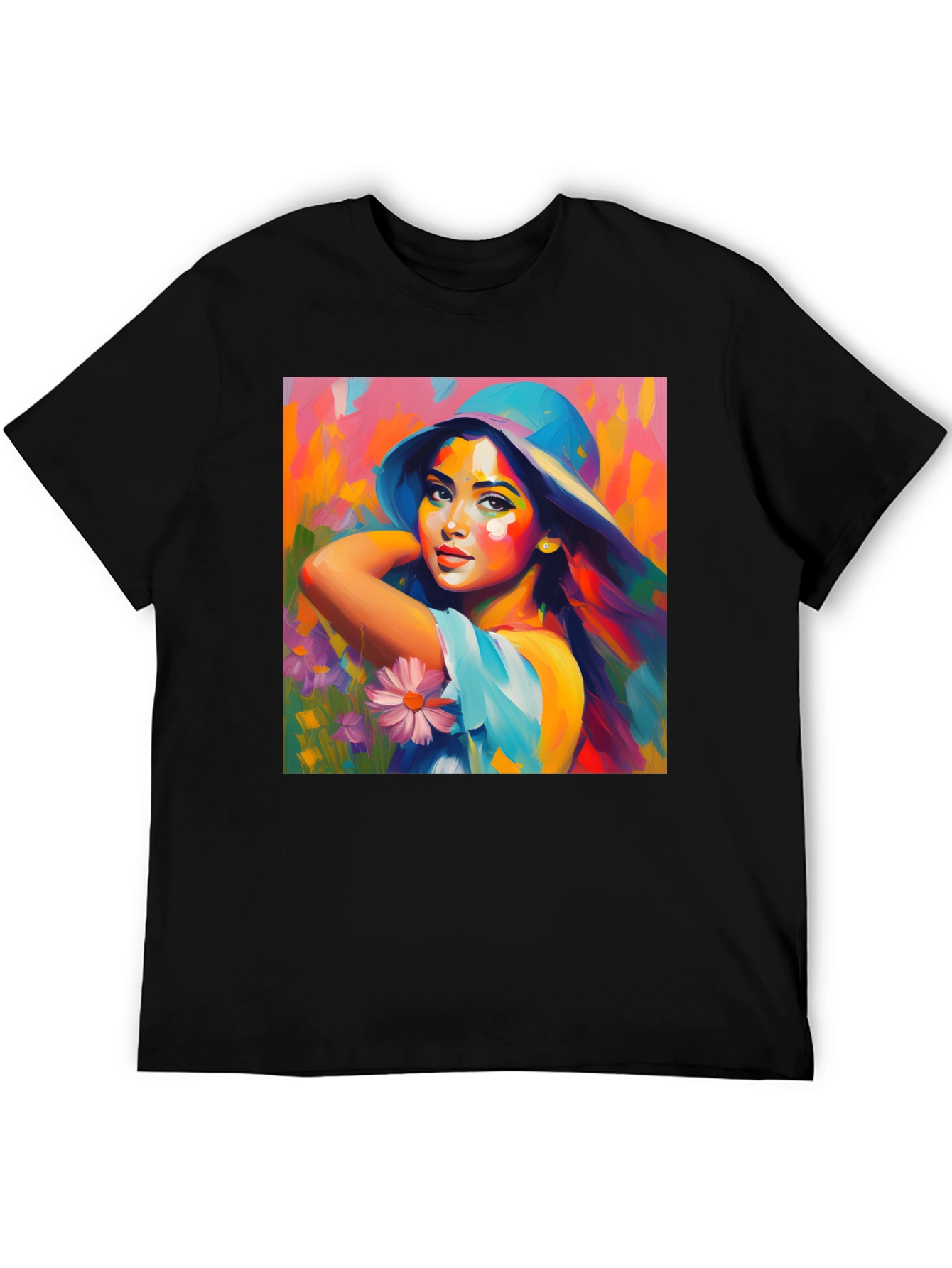 Woman Portrait Graphic T-Shirt