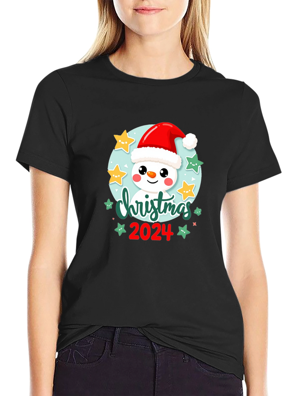 Christmas 2024 Snowman T-Shirt