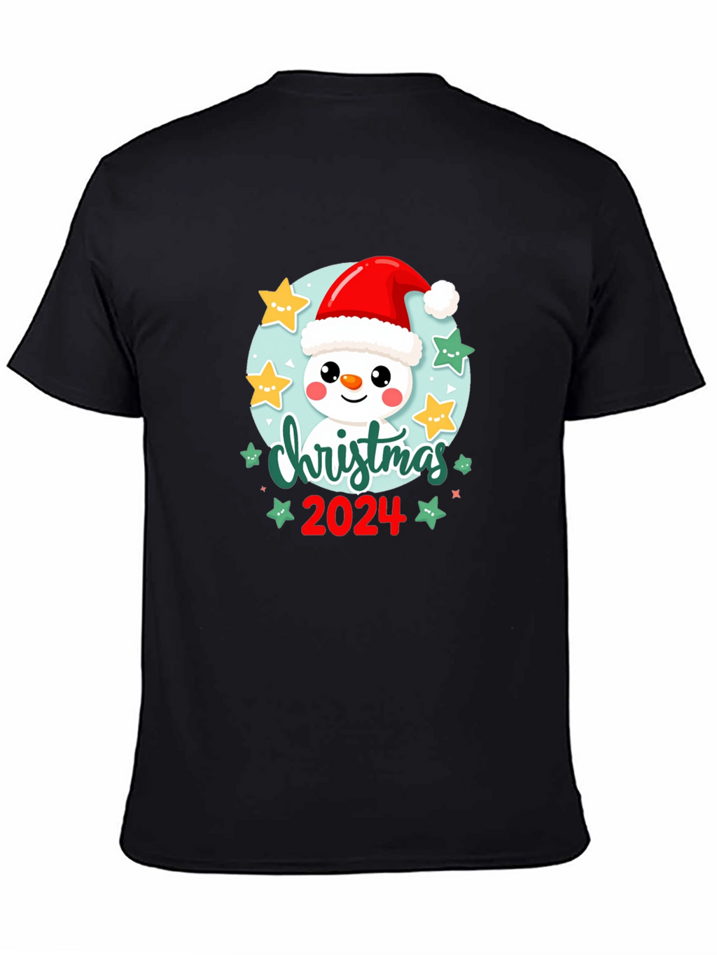 Christmas 2024 Snowman T-Shirt