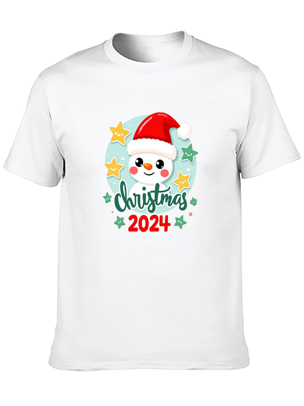 Christmas 2024 Snowman T-Shirt
