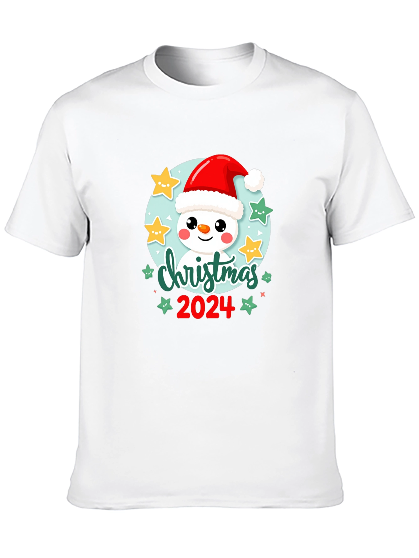 Christmas 2024 Snowman T-Shirt