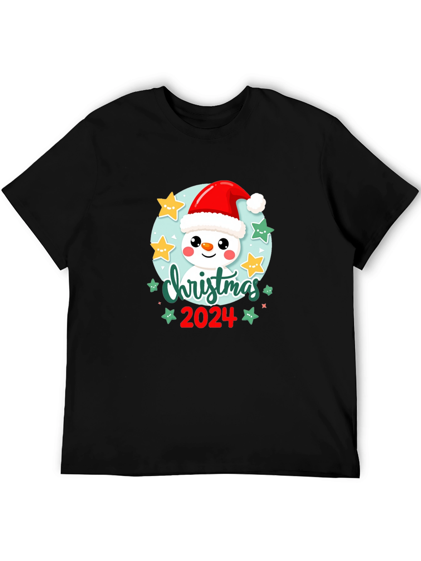 Christmas 2024 Snowman T-Shirt