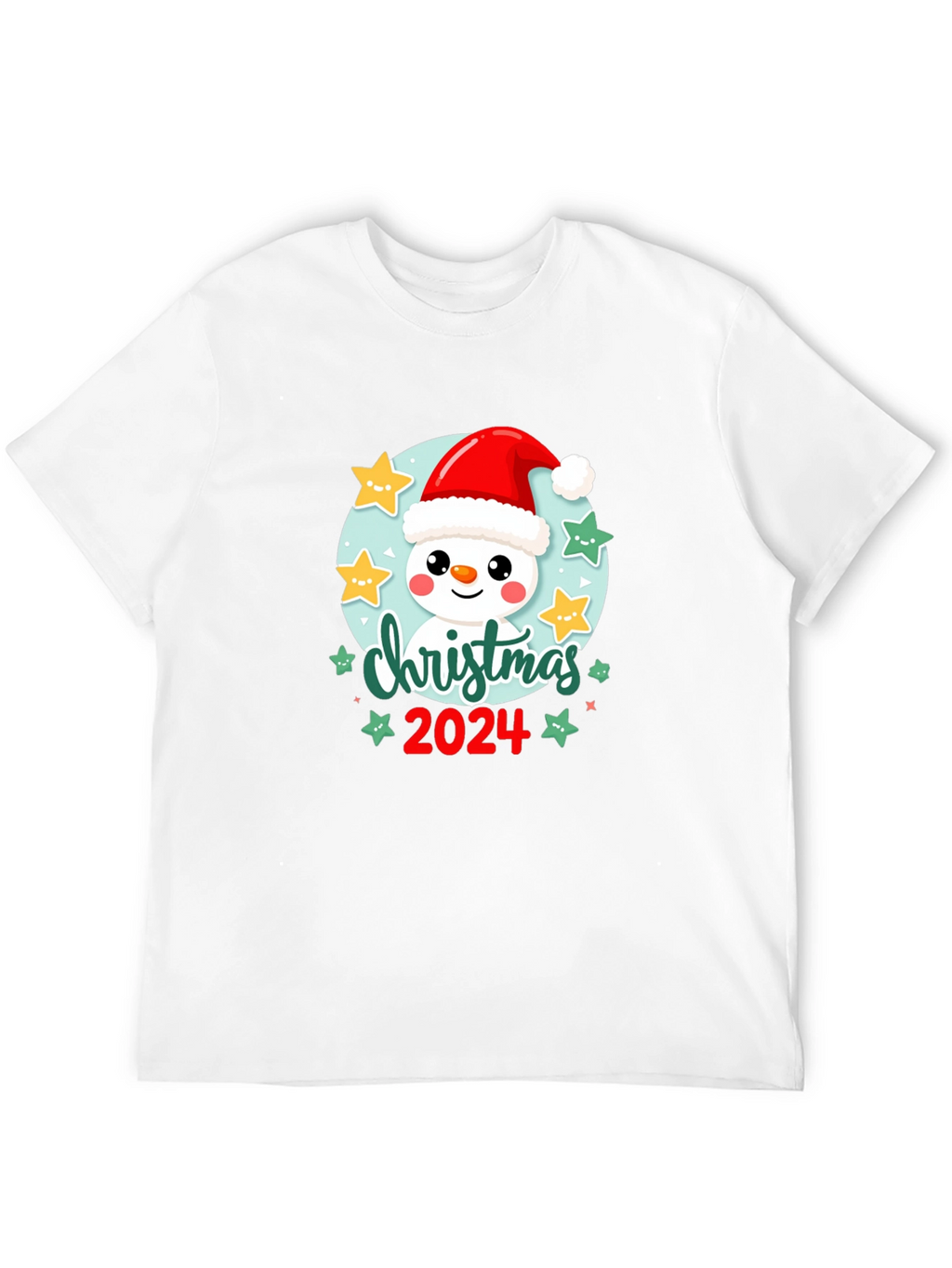 Christmas 2024 Snowman T-Shirt