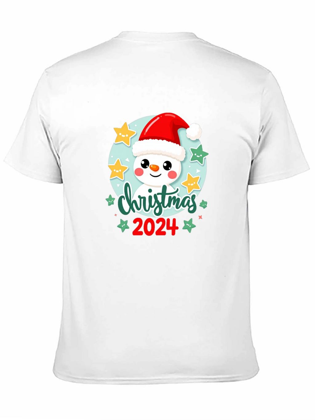 Christmas 2024 Snowman T-Shirt