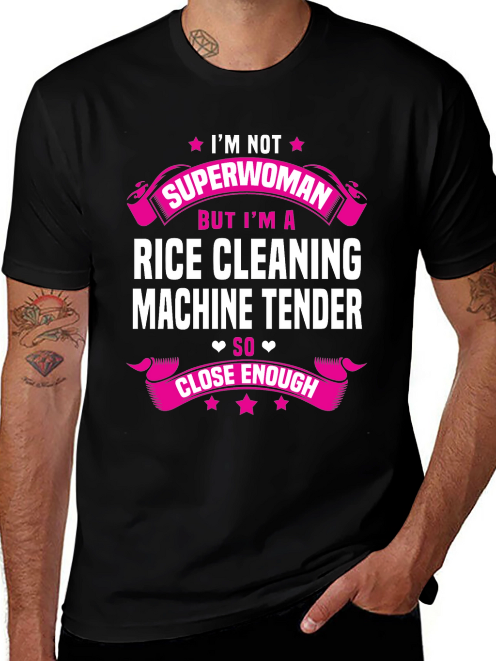 Rice Cleaning Machine Tender T-Shirt