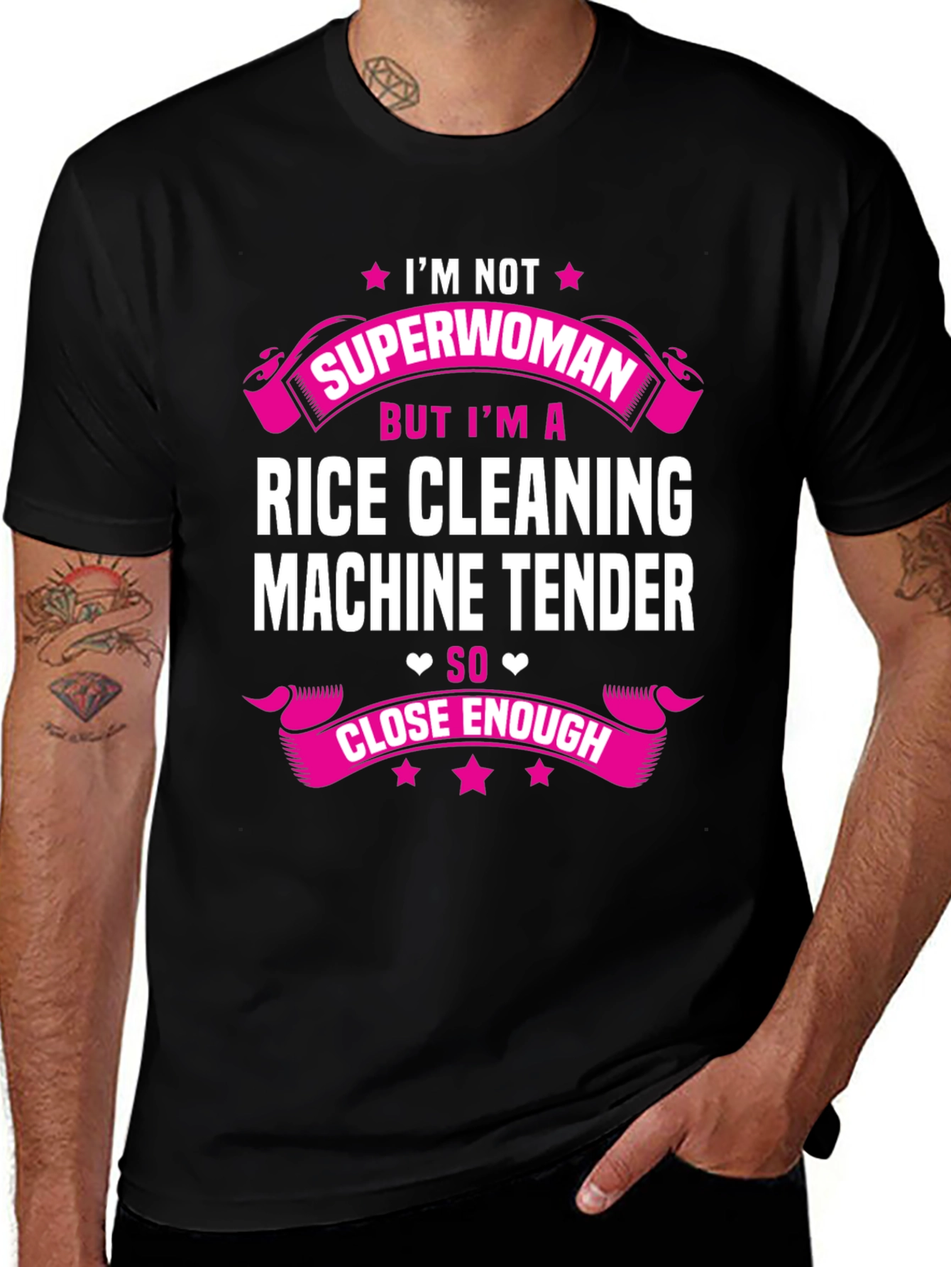 Rice Cleaning Machine Tender T-Shirt