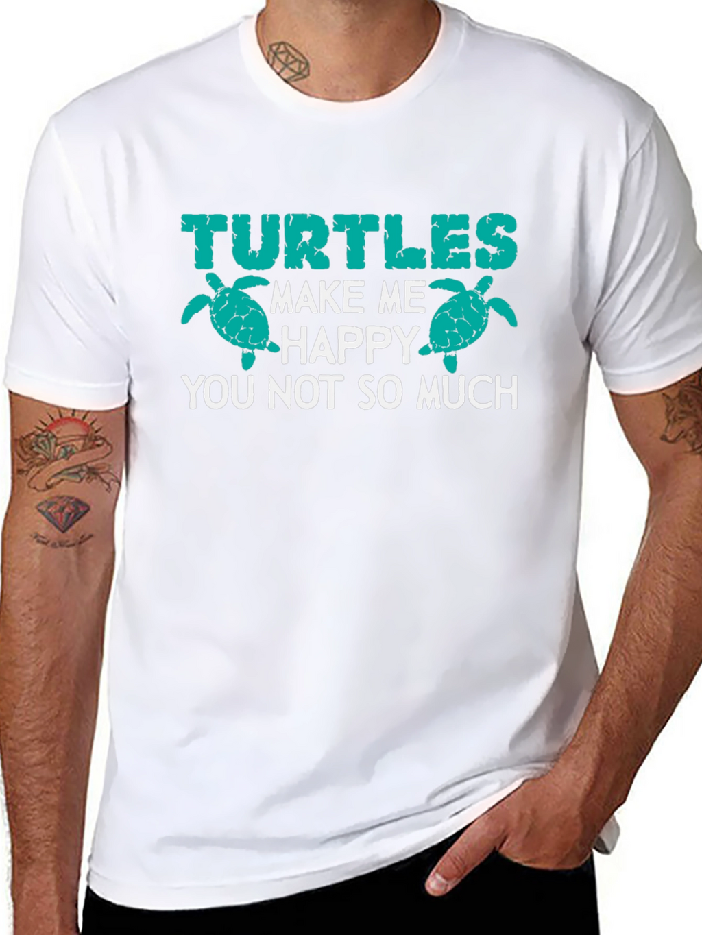 Turtles Make Me Happy Graphic Tee