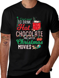 Holiday Hot Chocolate Movie T-Shirt