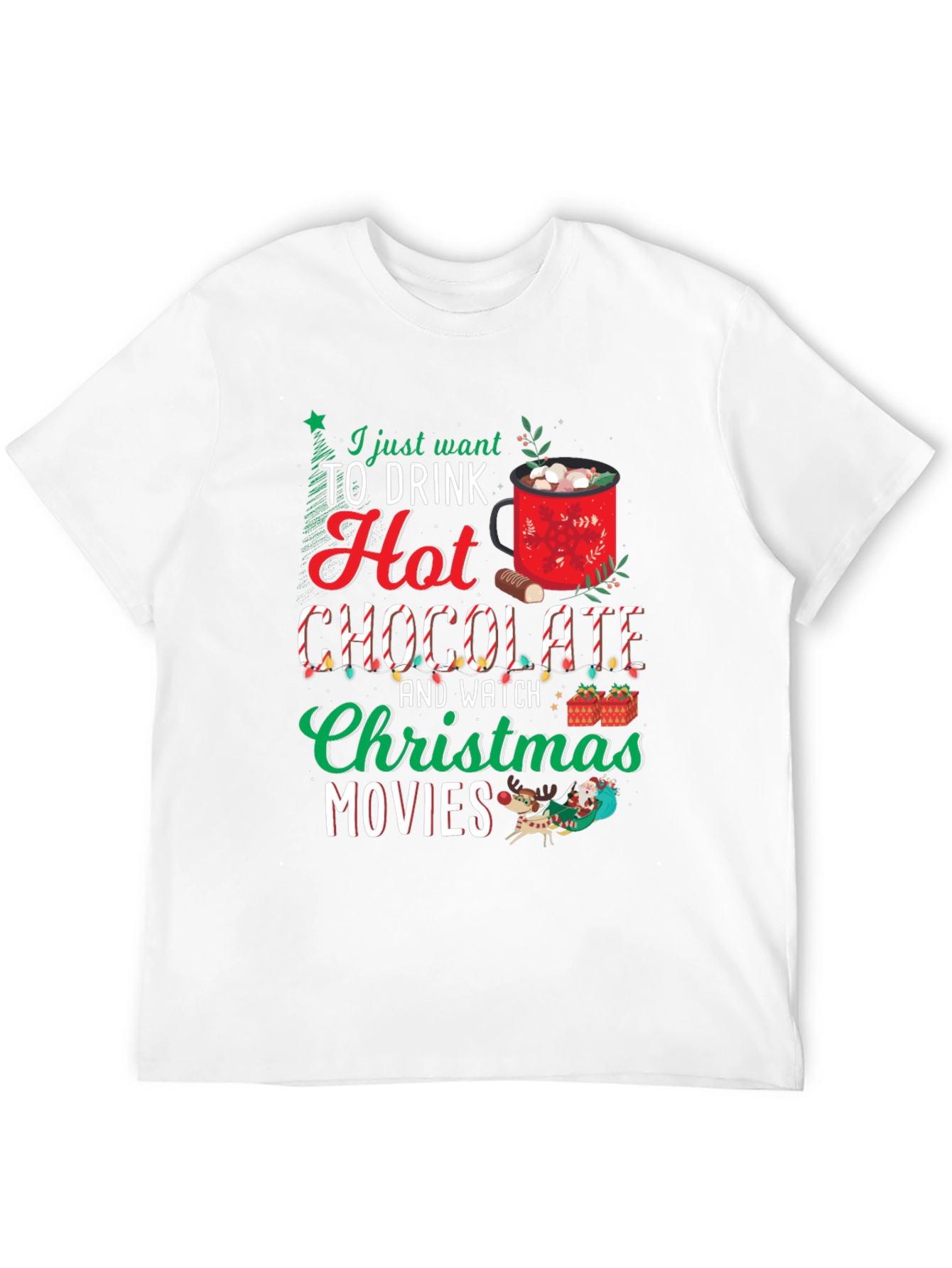 Holiday Hot Chocolate Movie T-Shirt