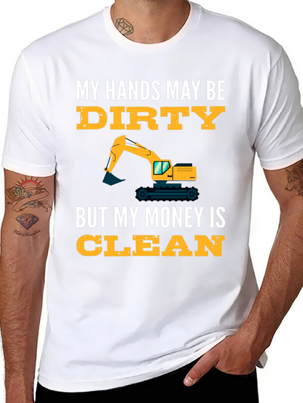 Dirty Hands Clean Money Graphic Tee
