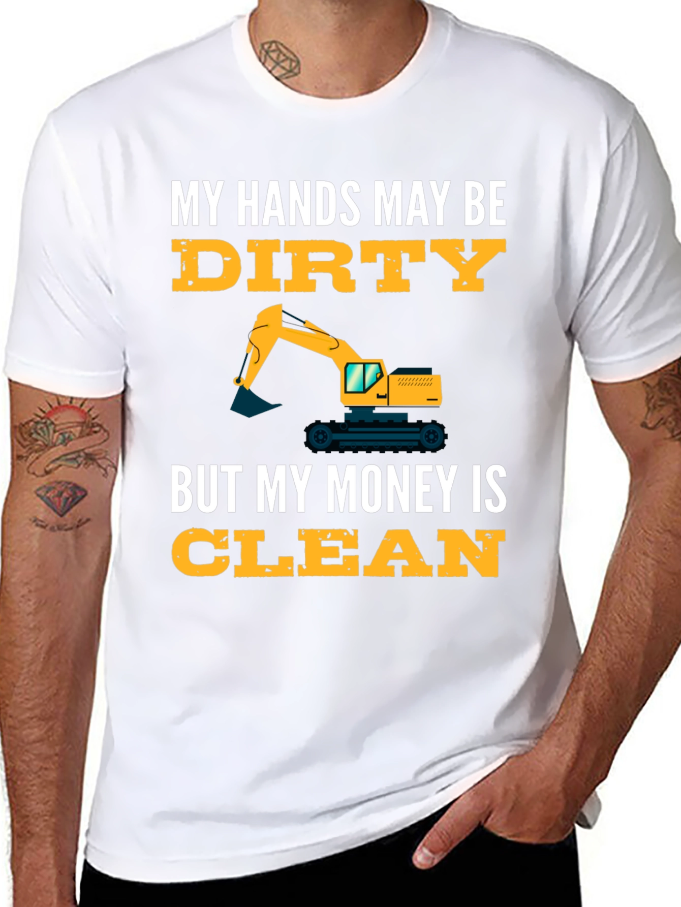 Dirty Hands Clean Money Graphic Tee