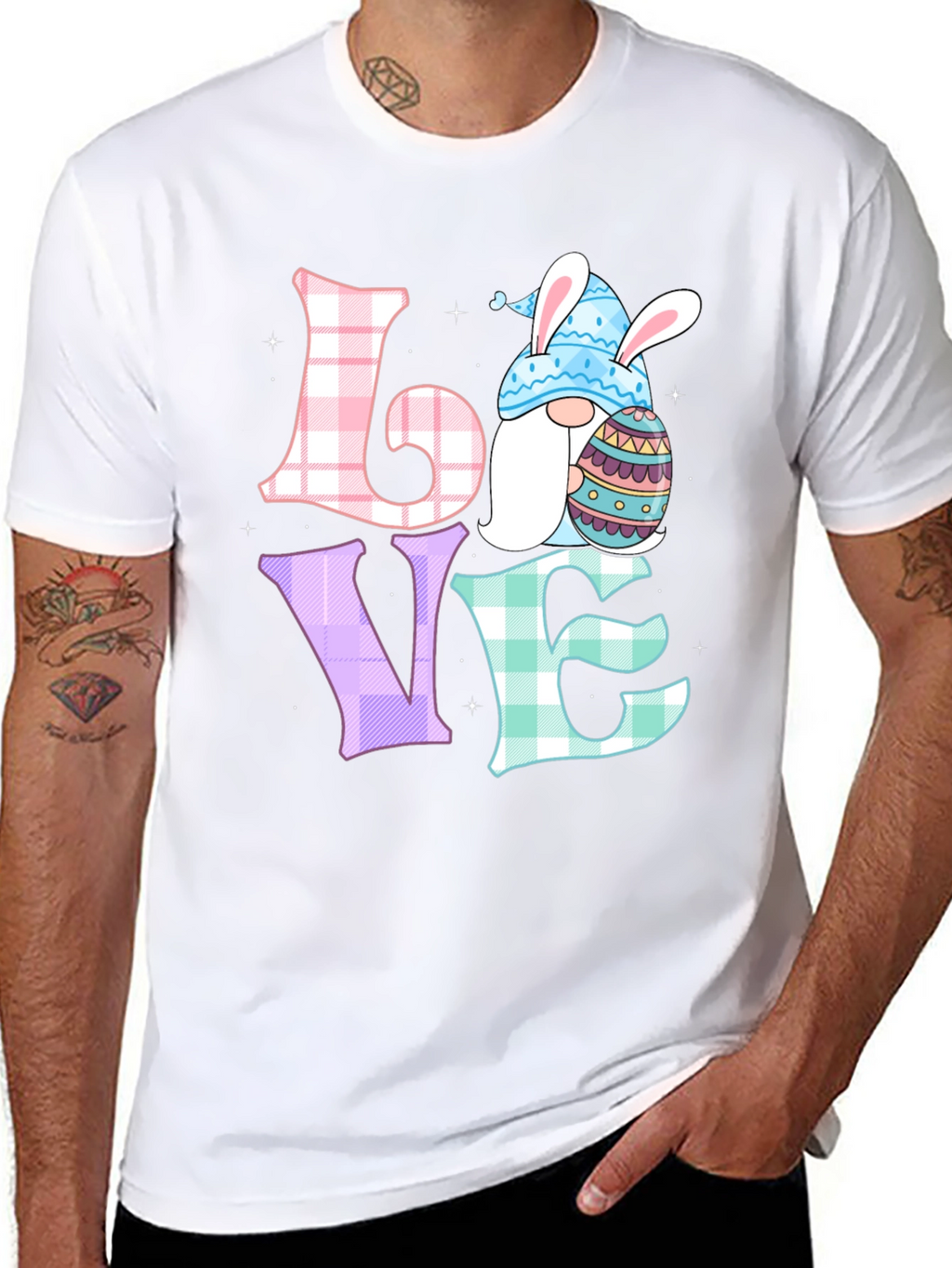 Easter Gnome LOVE T-Shirt