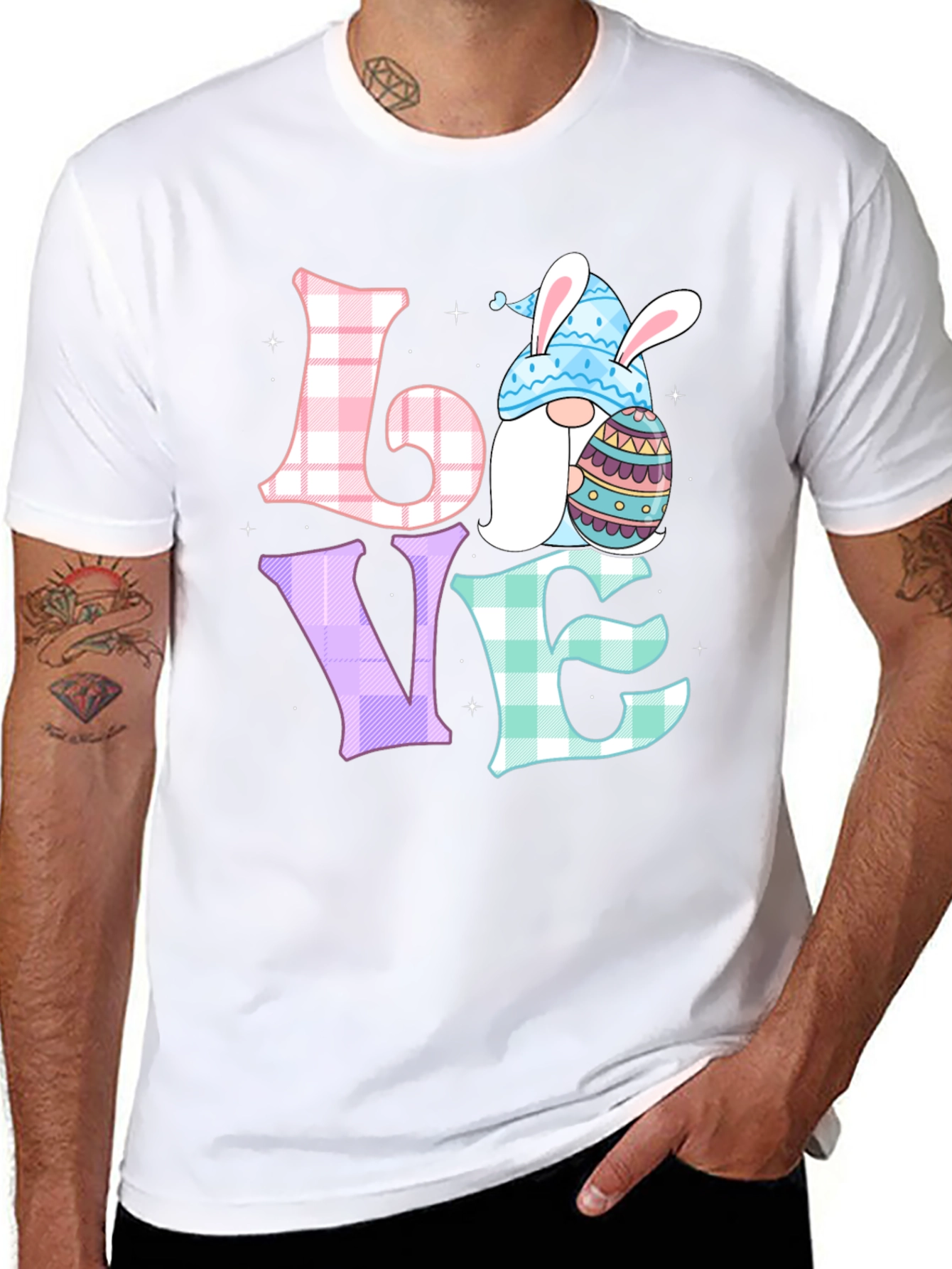 Easter Gnome LOVE T-Shirt