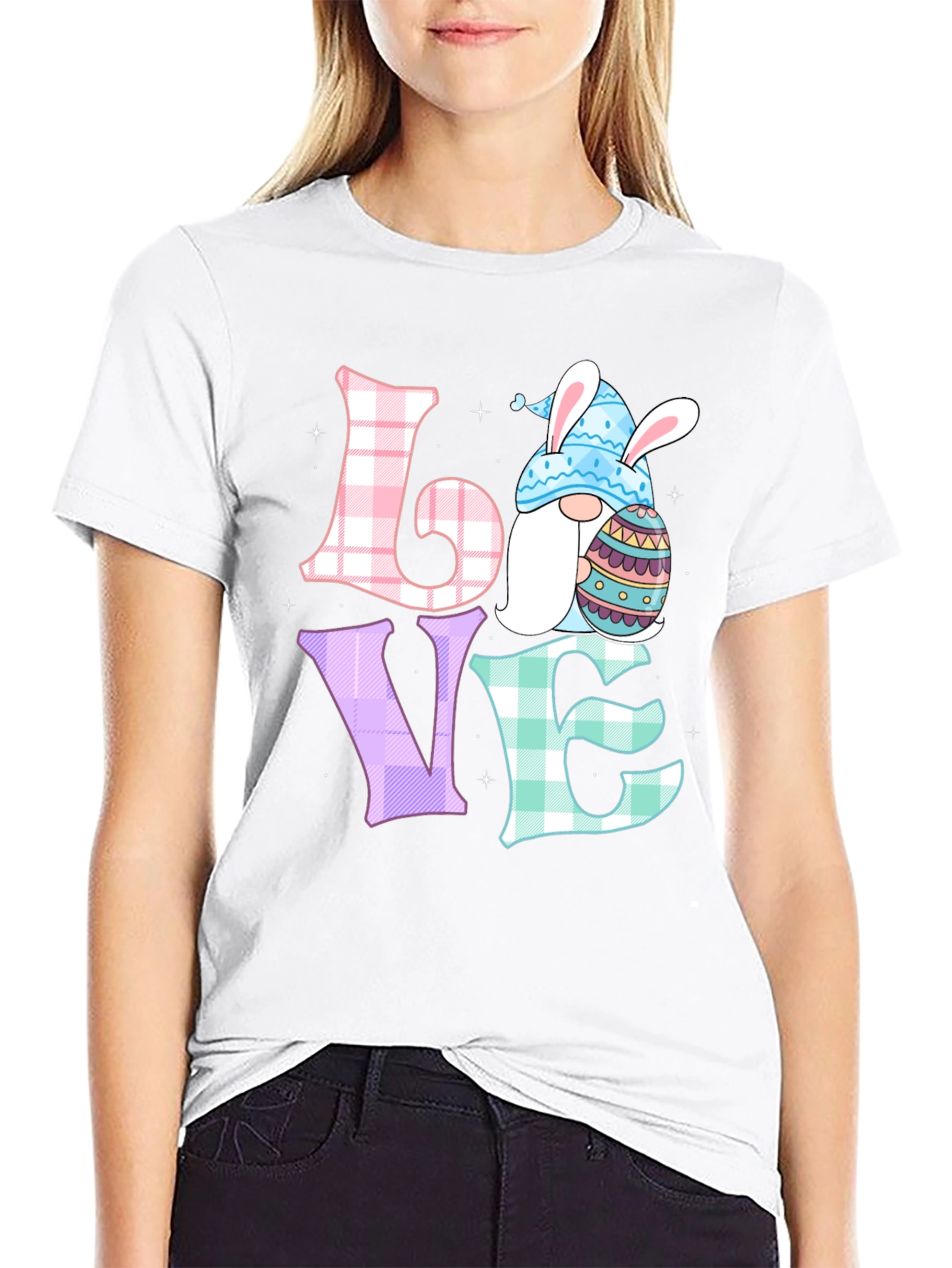 Easter Gnome LOVE T-Shirt