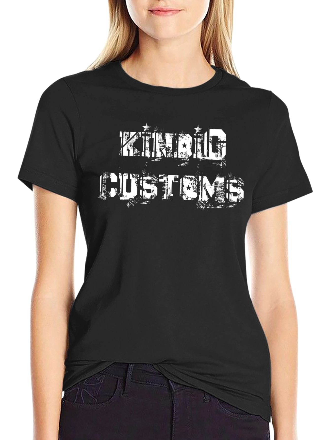 Kindig Customs Black Graphic T-Shirt