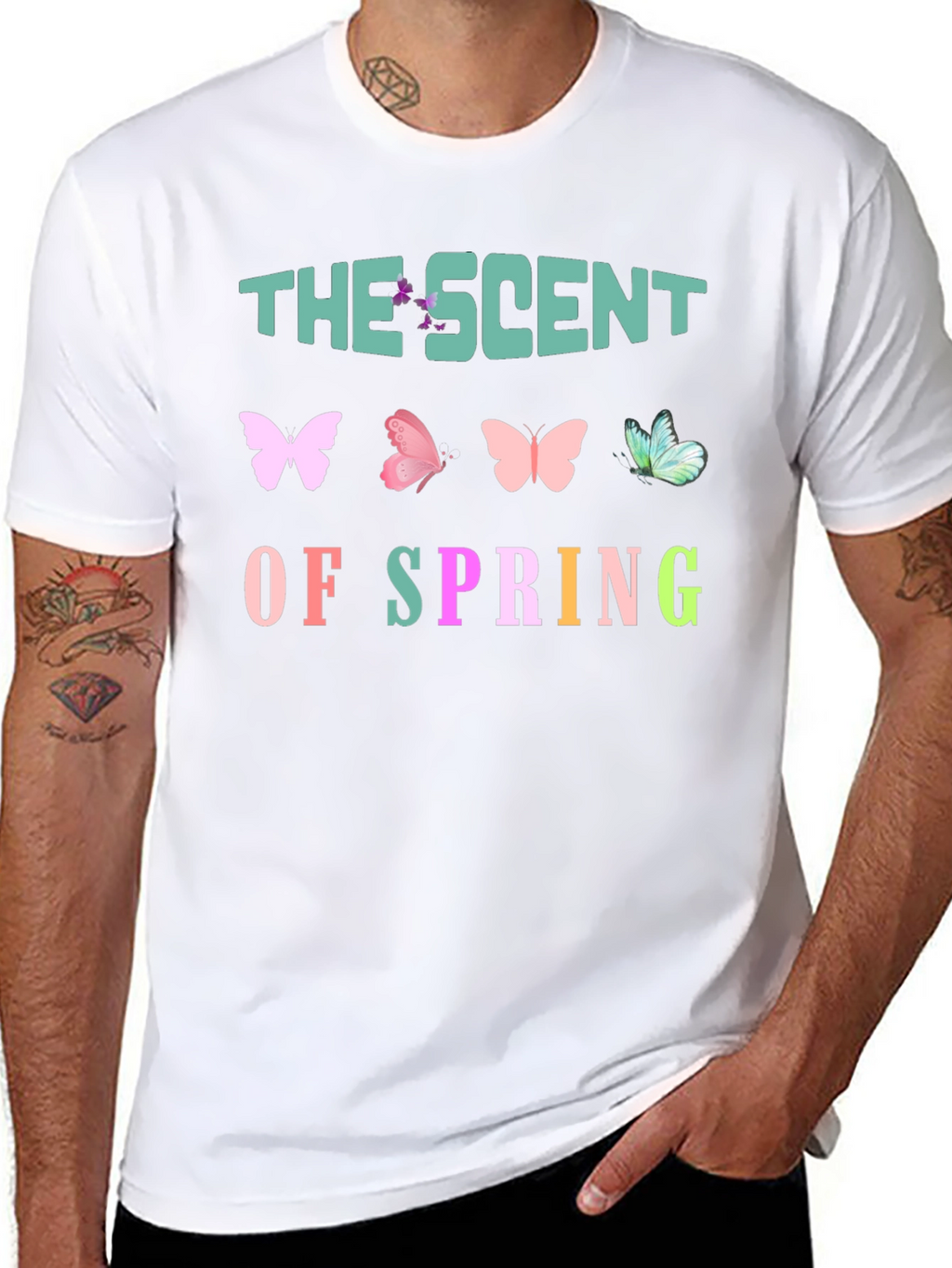 The Scent of Spring Butterfly T-Shirt