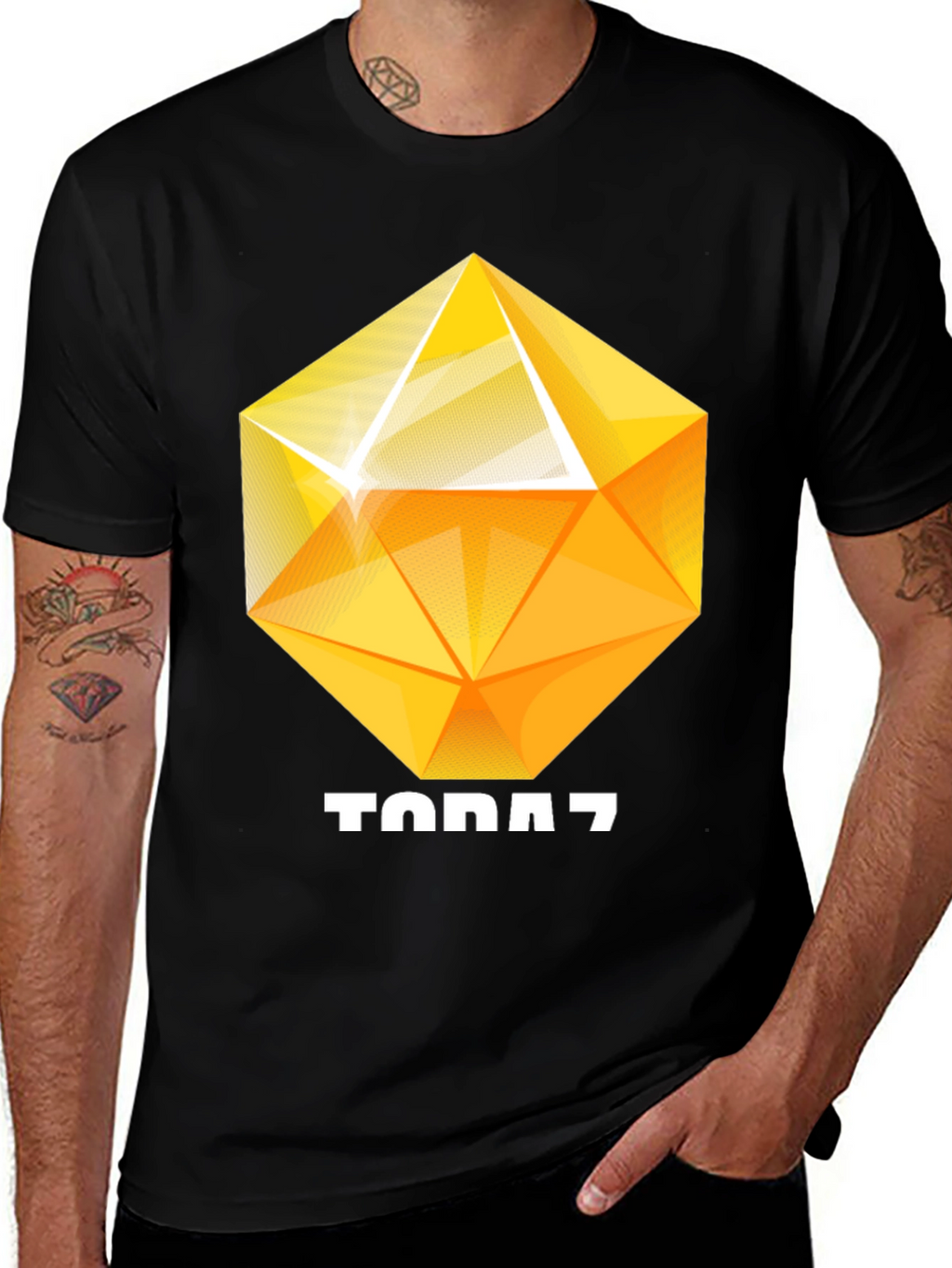 TODA7 Graphic Tee - Geometric Design