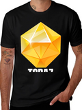 TODA7 Graphic Tee - Geometric Design