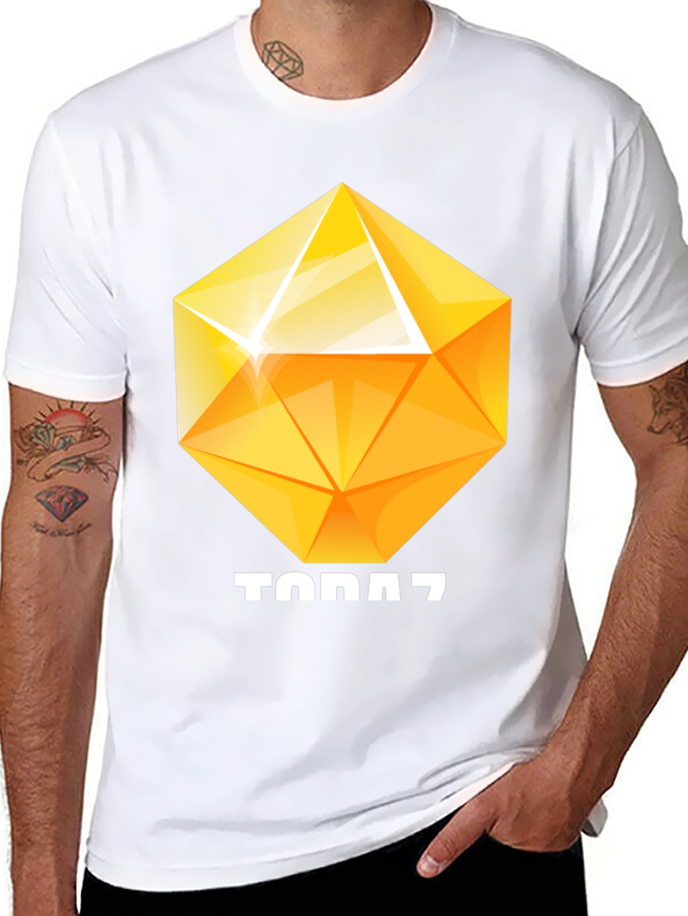 TODA7 Graphic Tee - Geometric Design