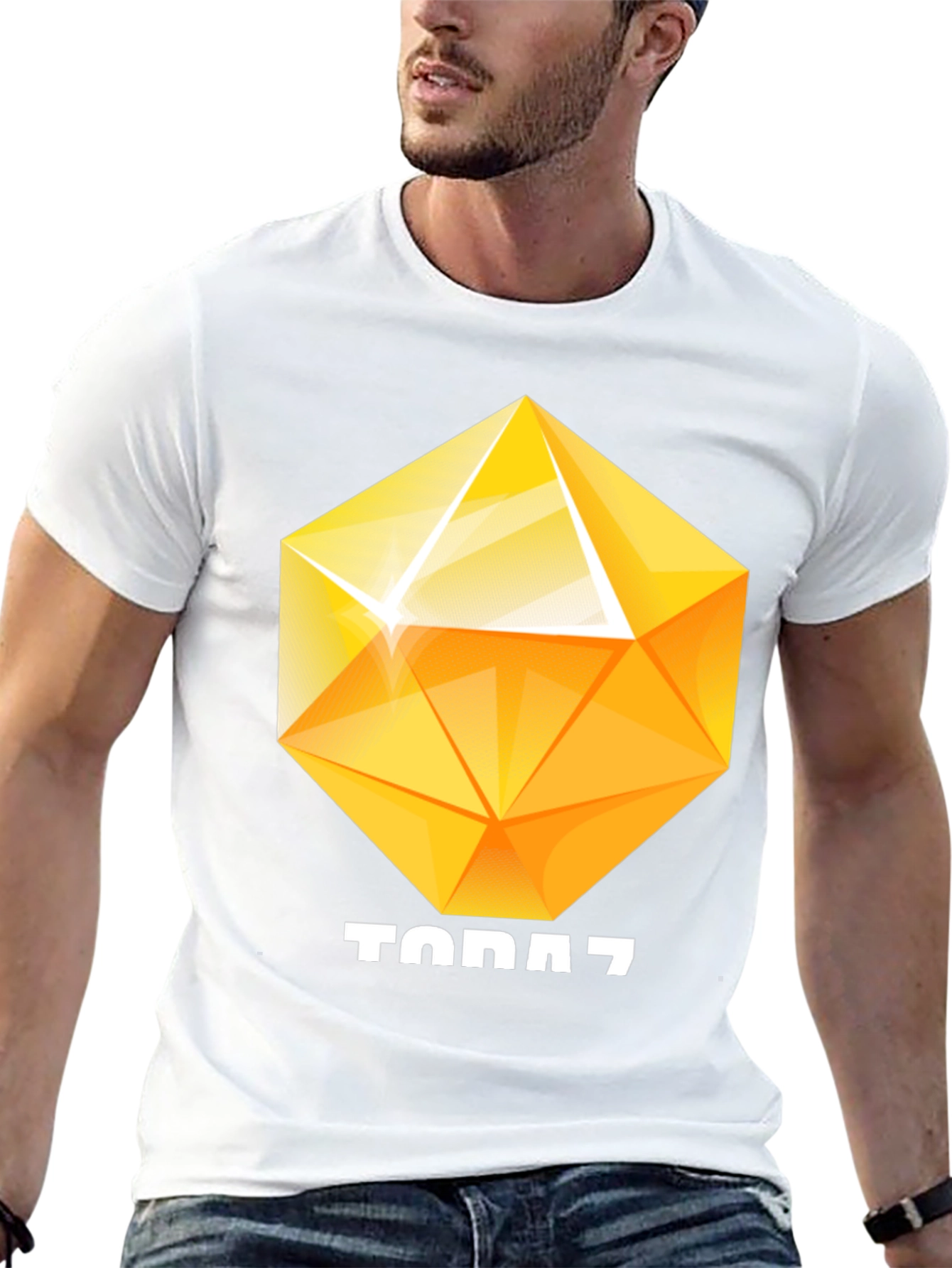 TODA7 Graphic Tee - Geometric Design