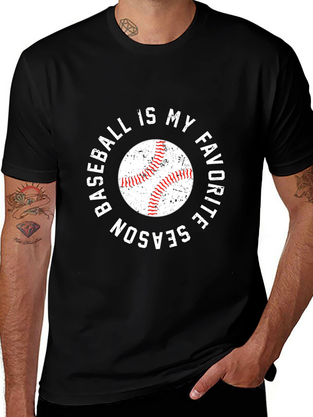 Baseball Is My Favorite Season T-Shirt