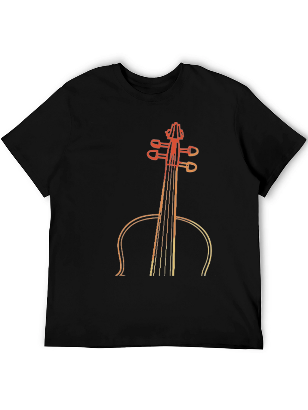 Cello Graphic Tee - Music Lovers T-Shirt