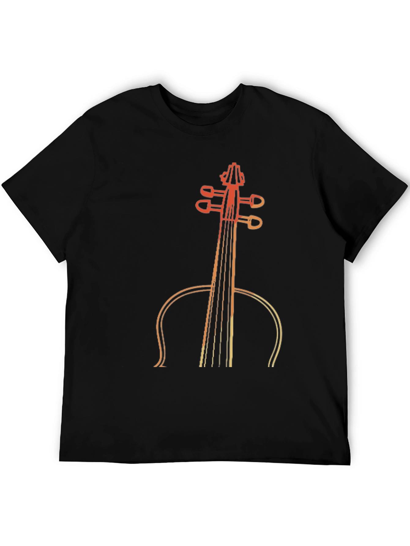 Cello Graphic Tee - Music Lovers T-Shirt