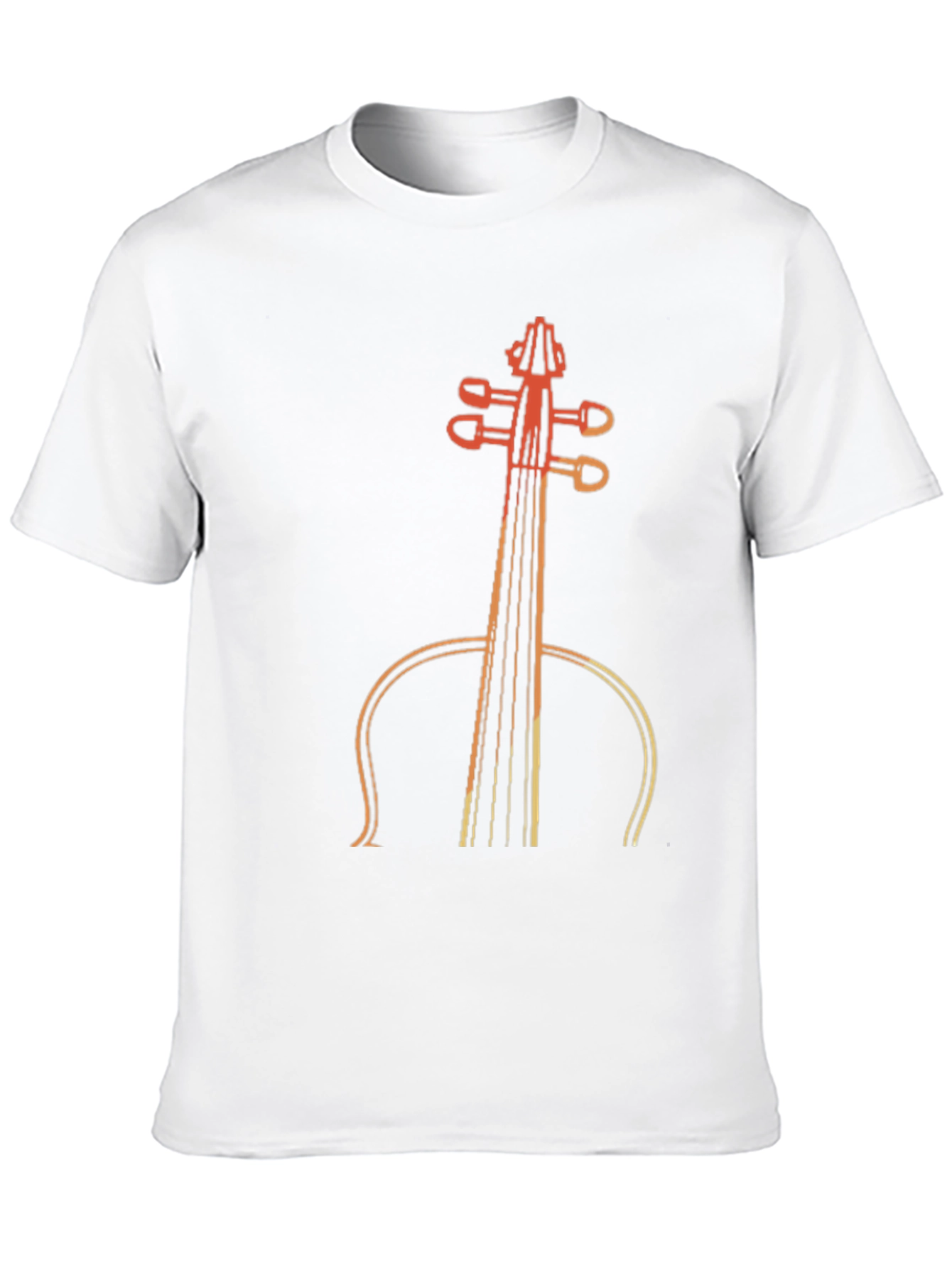 Cello Graphic Tee - Music Lovers T-Shirt