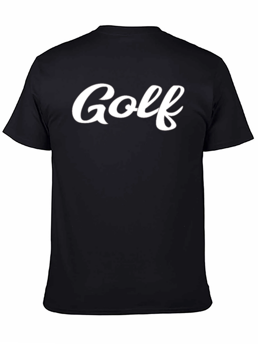 Golf Graphic Tee - Stylish & Comfy Black T-Shirt