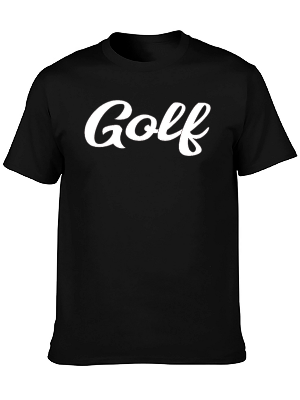 Golf Graphic Tee - Stylish & Comfy Black T-Shirt