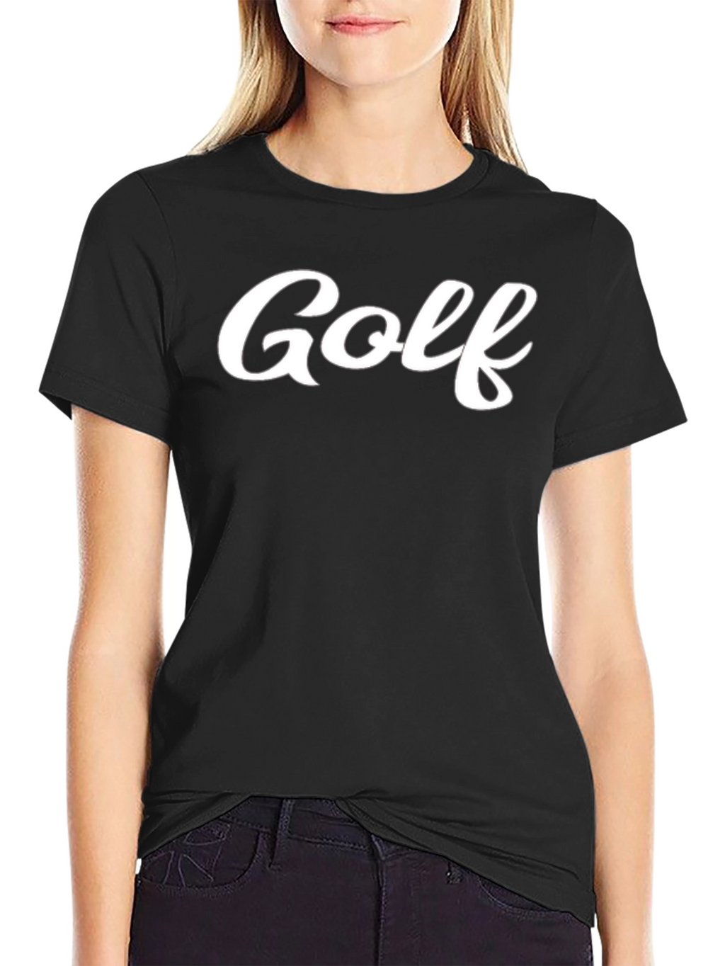Golf Graphic Tee - Stylish & Comfy Black T-Shirt