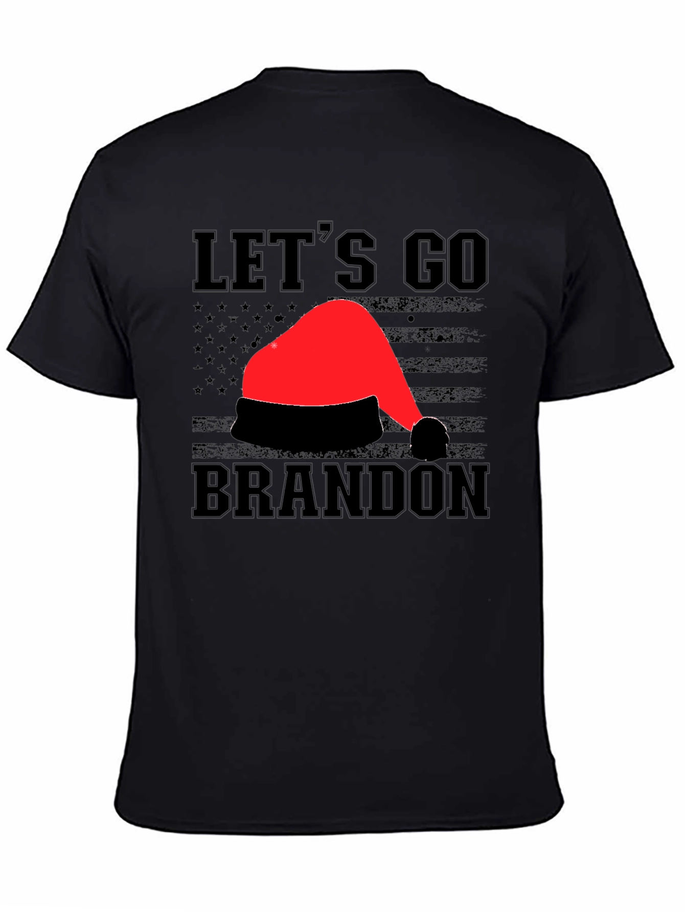 Lets Go Brandon Santa Hat T-Shirt