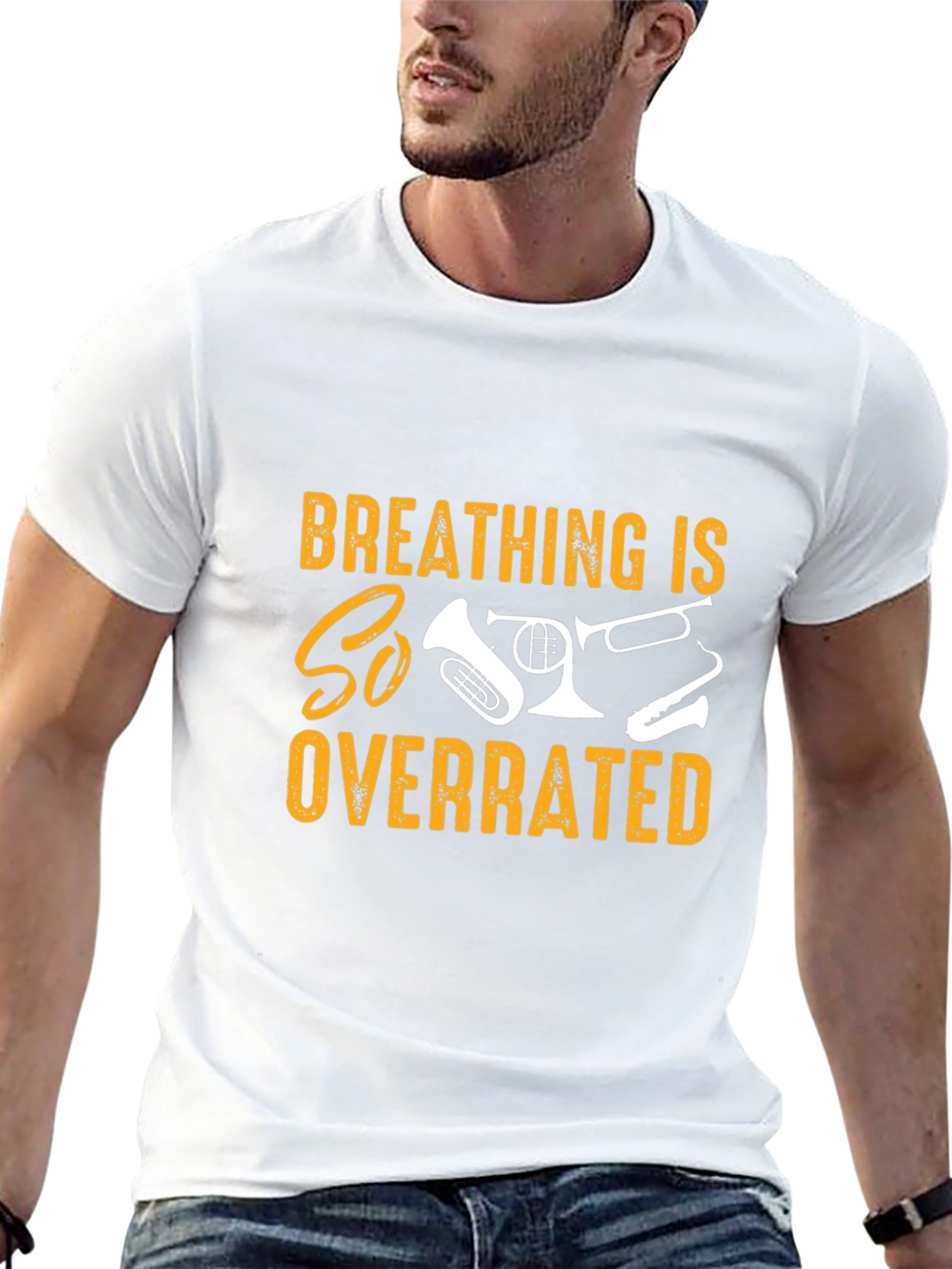 Breathing is So Overrated Musician T-Shirt