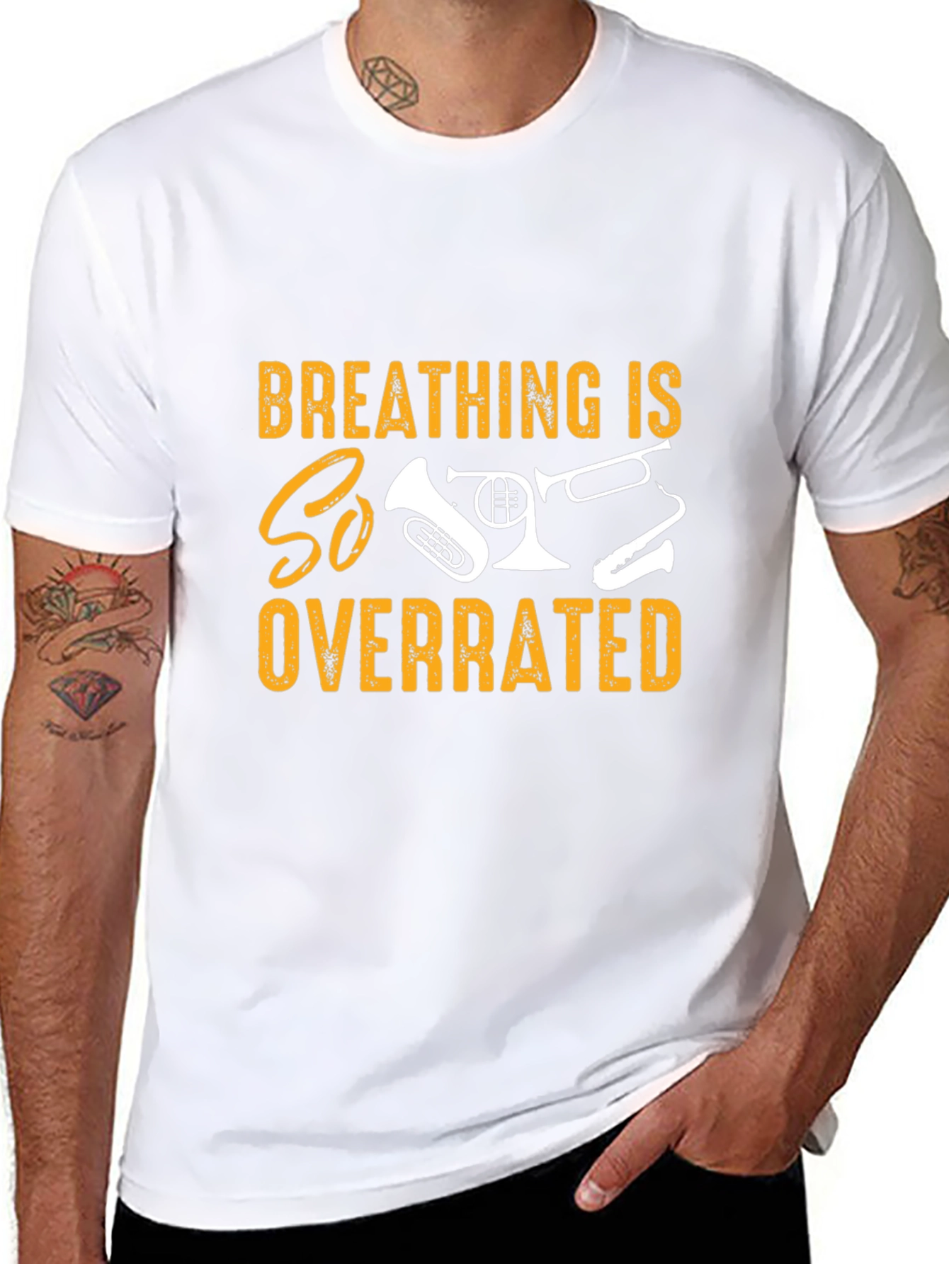 Breathing is So Overrated Musician T-Shirt